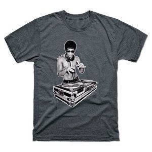 Bruce Lee DJ Kung Fu Fashion Music Mr Lee Shirt